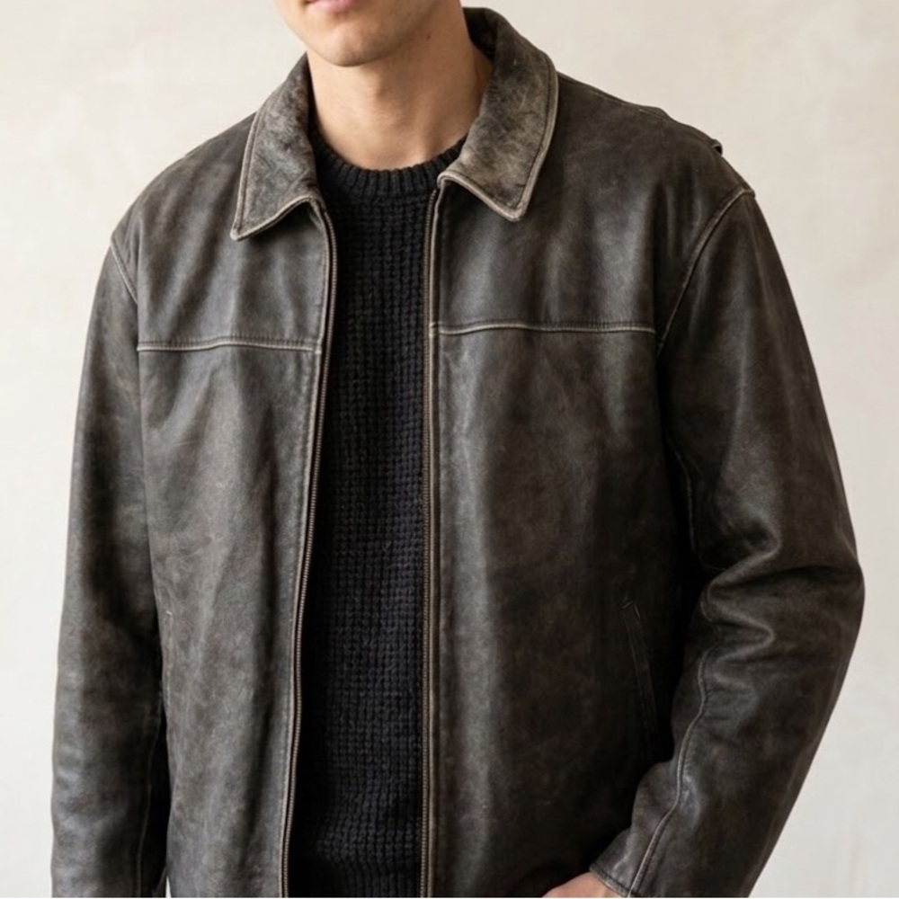 Bod & Christensen 100% Genuine Leather Jacket XL